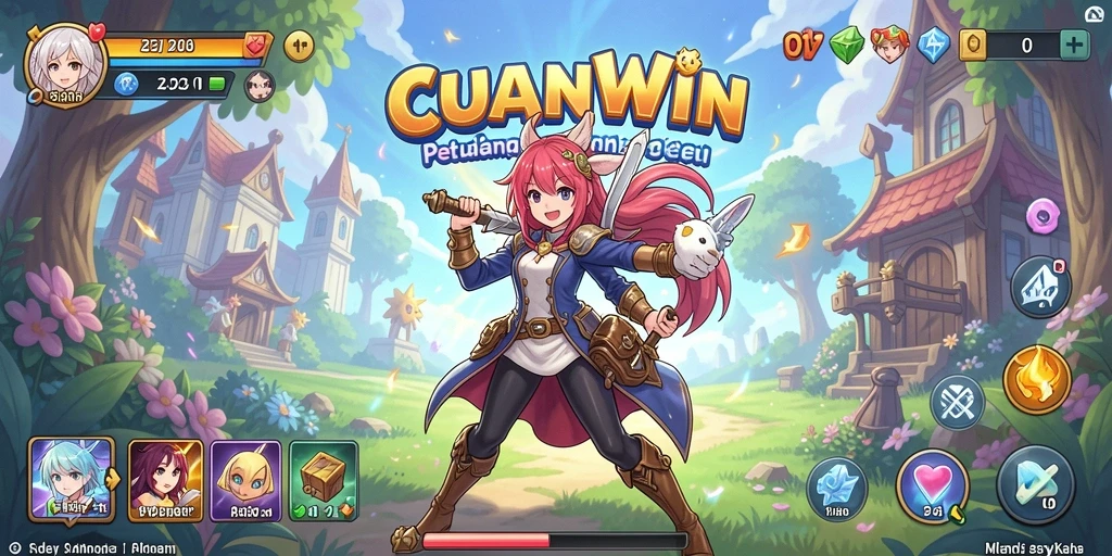 Tampilan gameplay seru di CUANWIN yang penuh aksi dan petualangan.