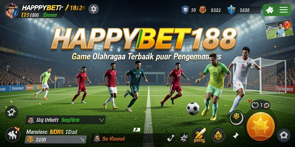 Tangkapan layar <strong>HAPPYBET188</strong> memperlihatkan aksi seru dalam permainan olahraga.