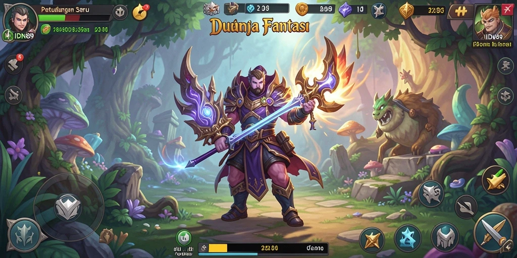 Screenshot gameplay IDN89 yang menampilkan petualangan seru.