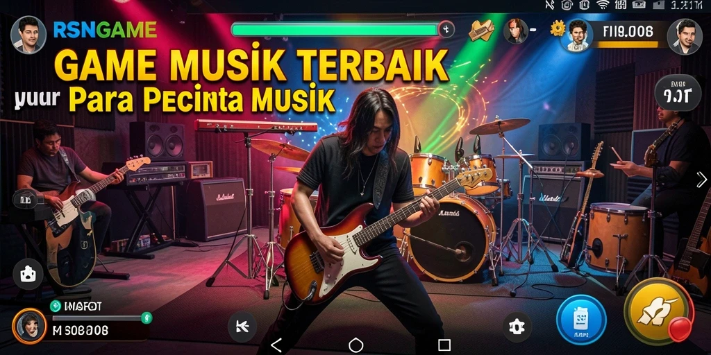 Tampilan gameplay RSNGAME yang mendebarkan dan penuh warna.