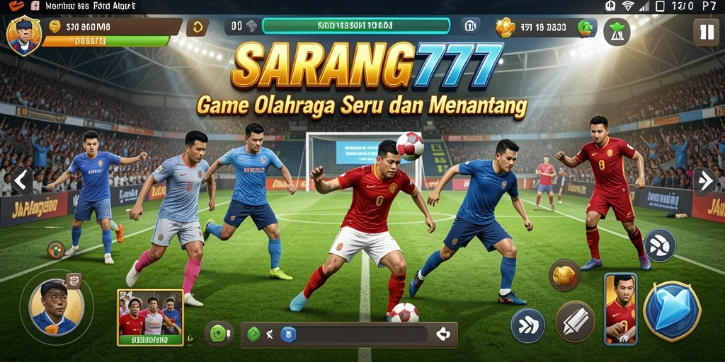 Tampilan gameplay SARANG777 yang seru dan kompetitif.