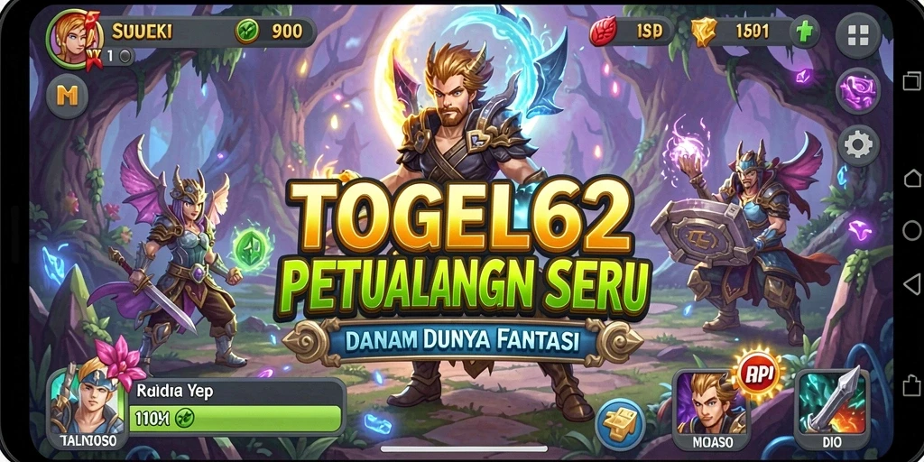 Tampilan gameplay seru di TOGEL62 dengan petualangan menarik.